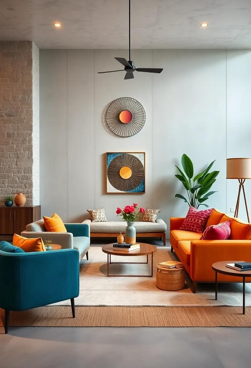 Incorporating Artistic Wall Decor to Complement Diverse Furniture Styles