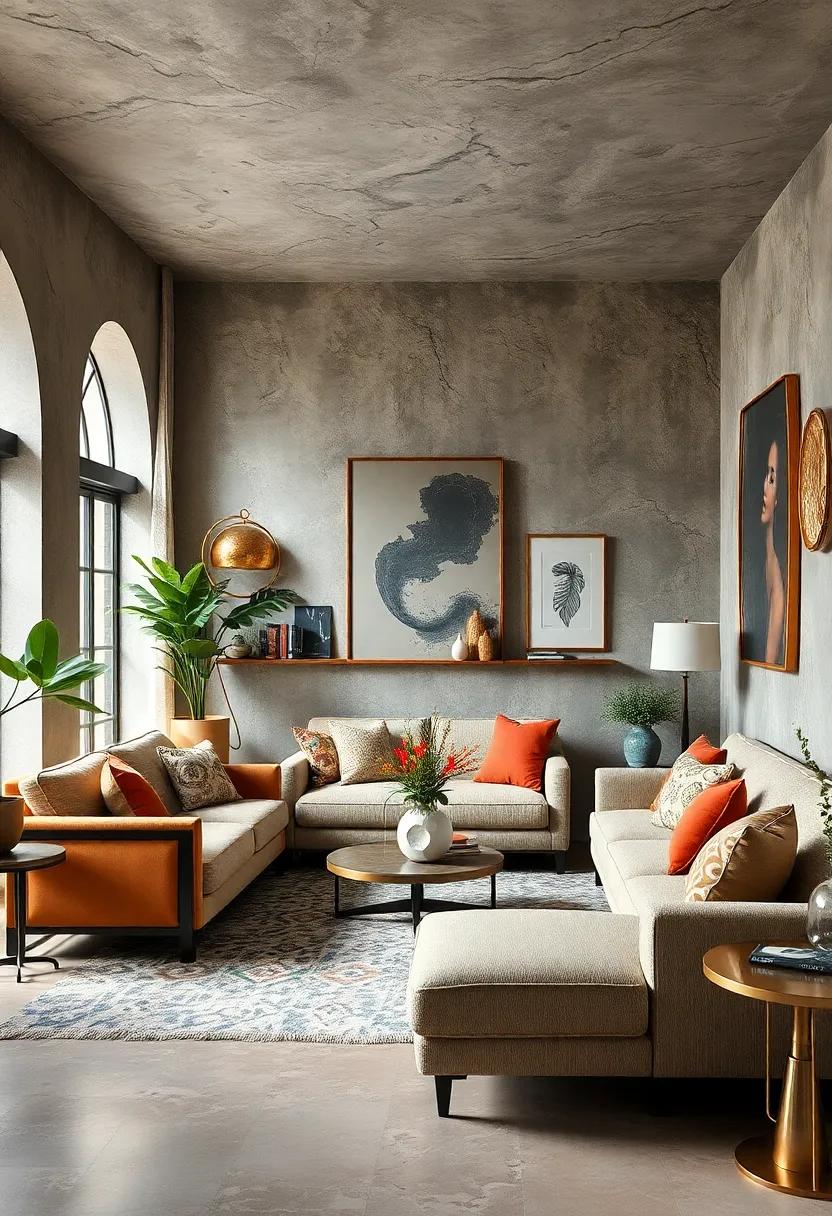 Dynamic Use of Mirrors and Reflective Surfaces to Amplify Style in Eclectic Areas