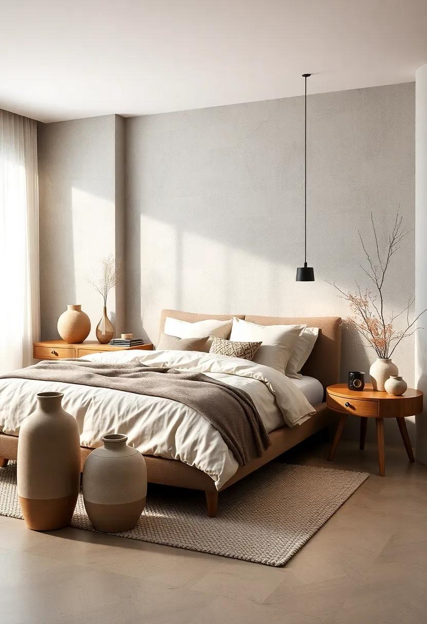 Natural Light Filtering Through Shoji Screens Alongside Large Scandinavian Windows for Airy Ambiance