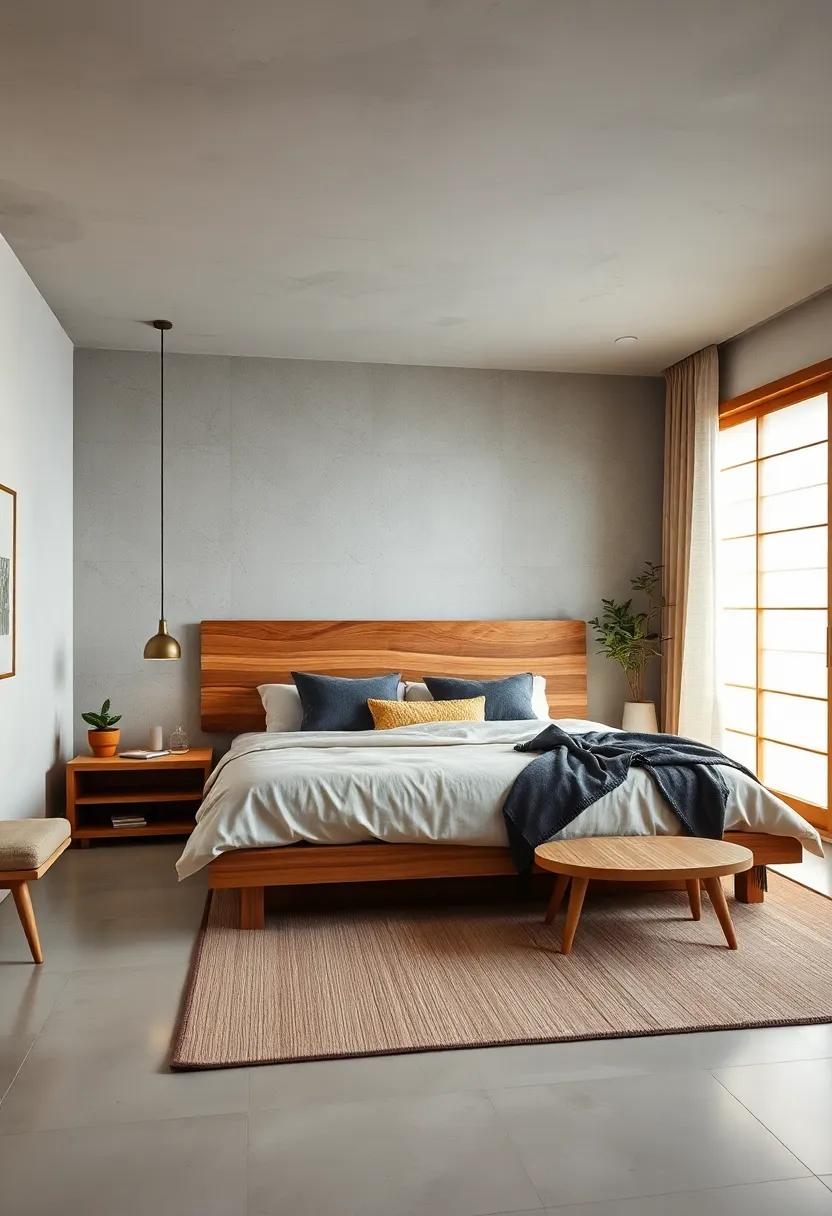 Crafted Wooden Headboards Inspired by Japanese Joinery With Warm Scandinavian Pine Finishes