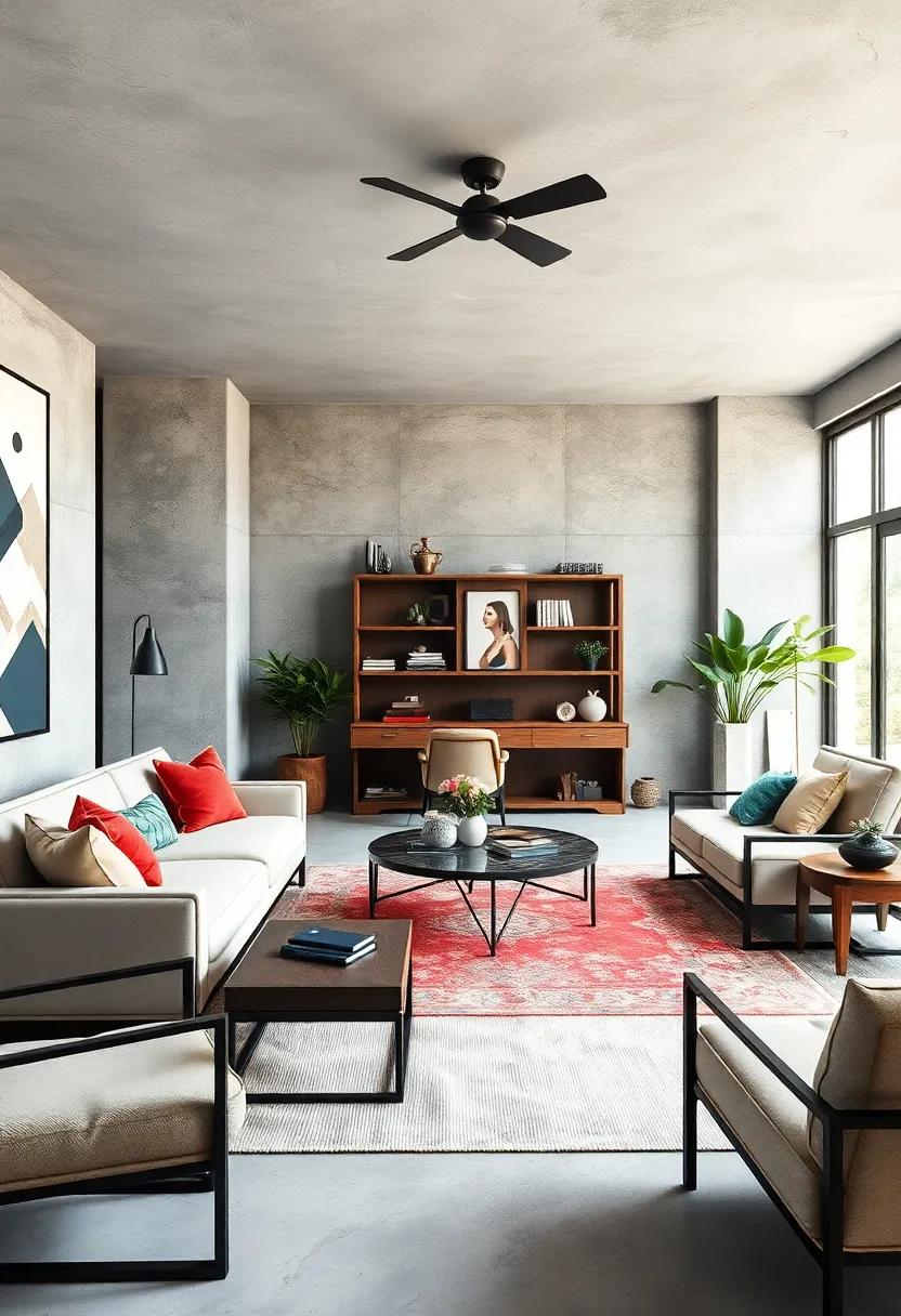 Showcase Sleek Metal And Wood Furniture Blending Contemporary Luxury With Iconic Industrial Charm