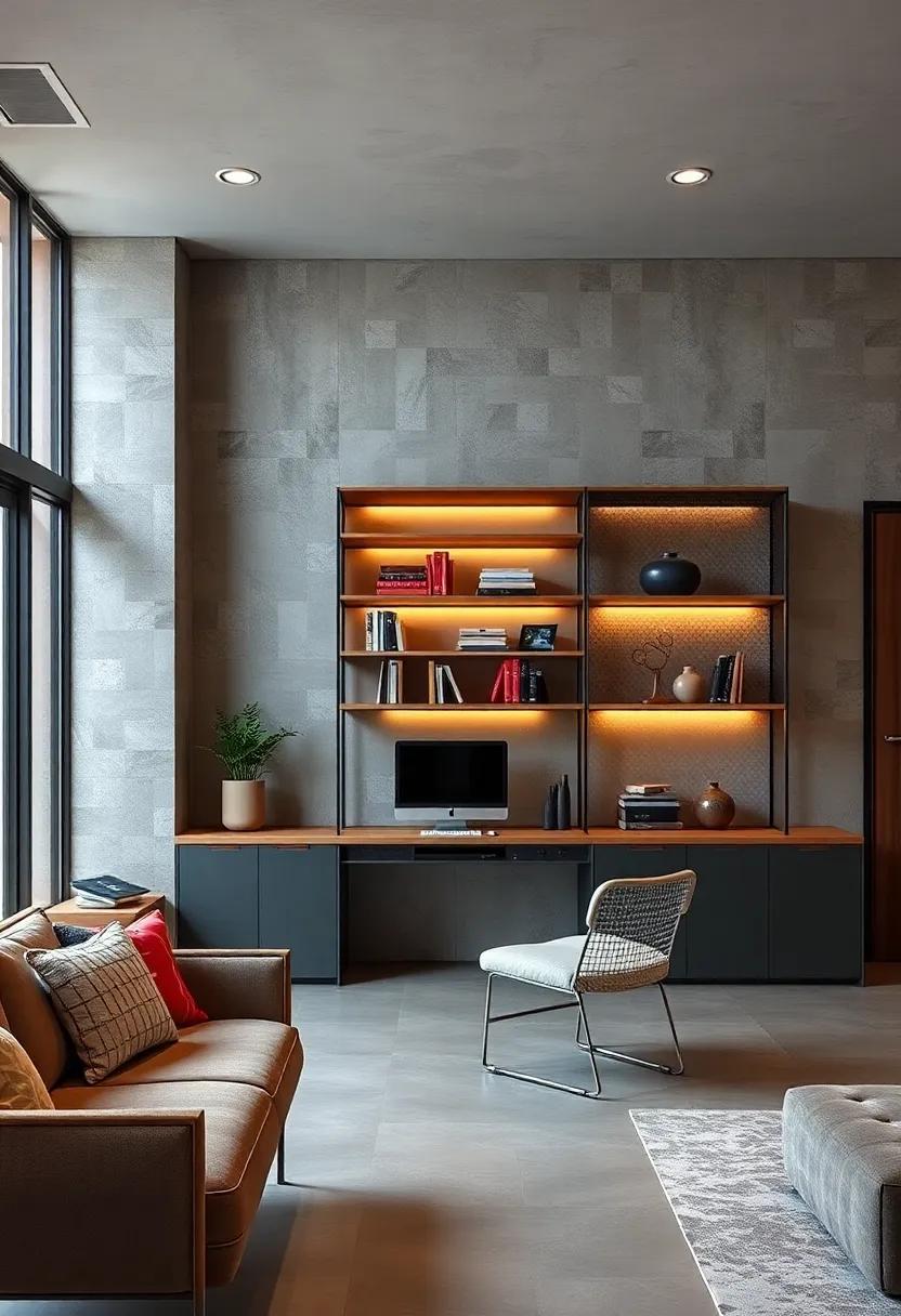 Showcase Creative Storage Solutions That Merge Wire Mesh Cabinets With Sleek Lacquered Finishes