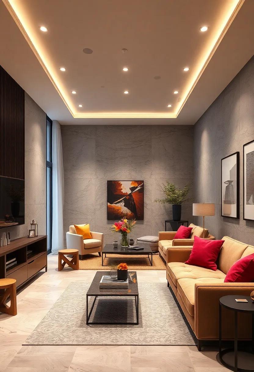 The Subtle Elegance of Flush-Mounted Recessed Lighting Enhancing Modern Spaces