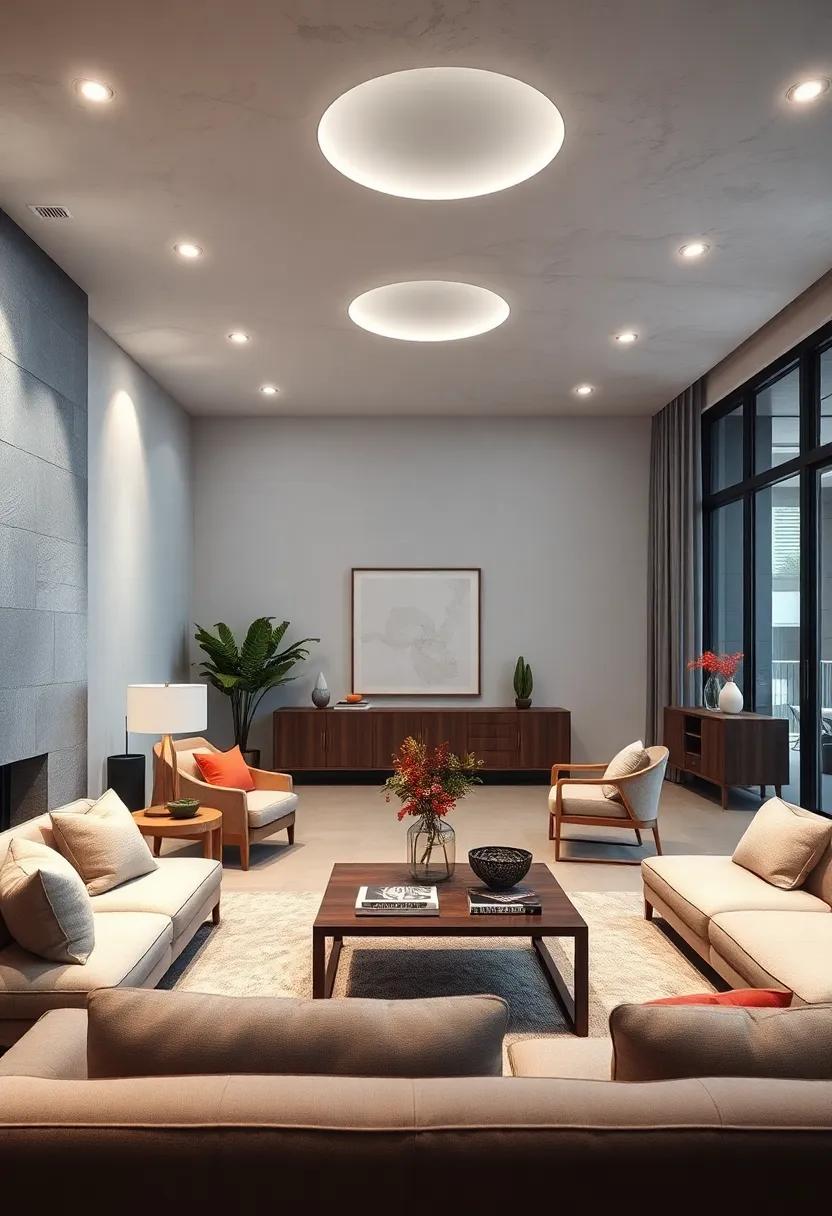 The Subtle Impact of Round Versus Square Recessed Fixtures in Minimalist Spaces