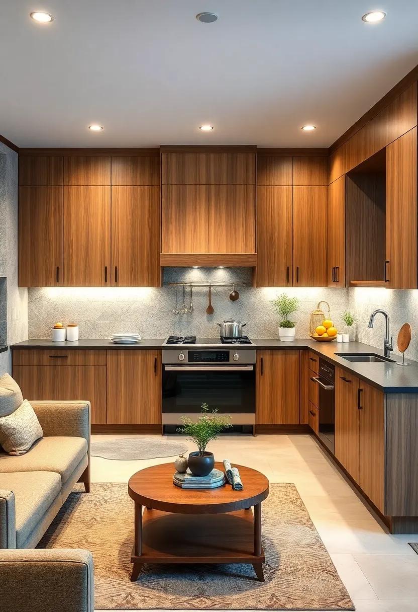 The Elegance of Custom Oak Cabinetry Framing Large Culinary Workspaces and Premium Fixtures