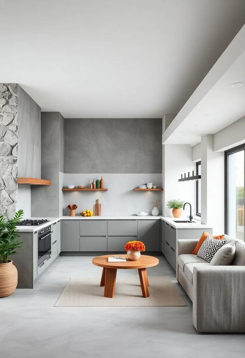Monochromatic Kitchen Schemes with Textured Elements Bringing Depth and Interest to Cohesive Spaces