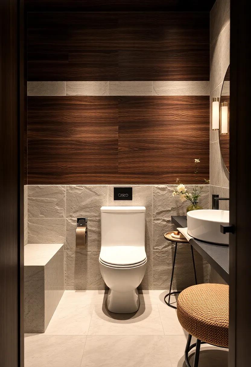 Soft Plush Fabrics and Dark Wood Combine to Evoke a Sense of Comfort and Timeless Sophistication