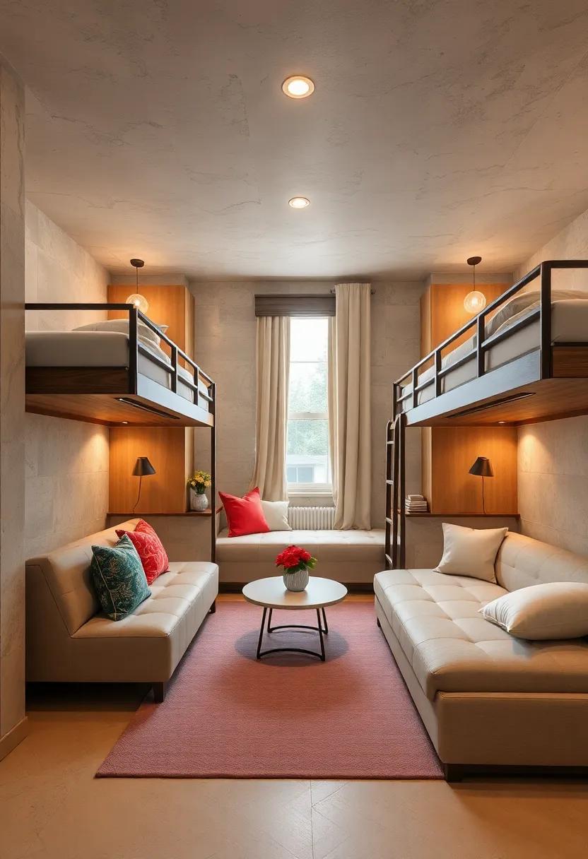 Innovative Lighting Solutions That Transform Shared Bunk Bed Rooms into Dynamic Living Spaces