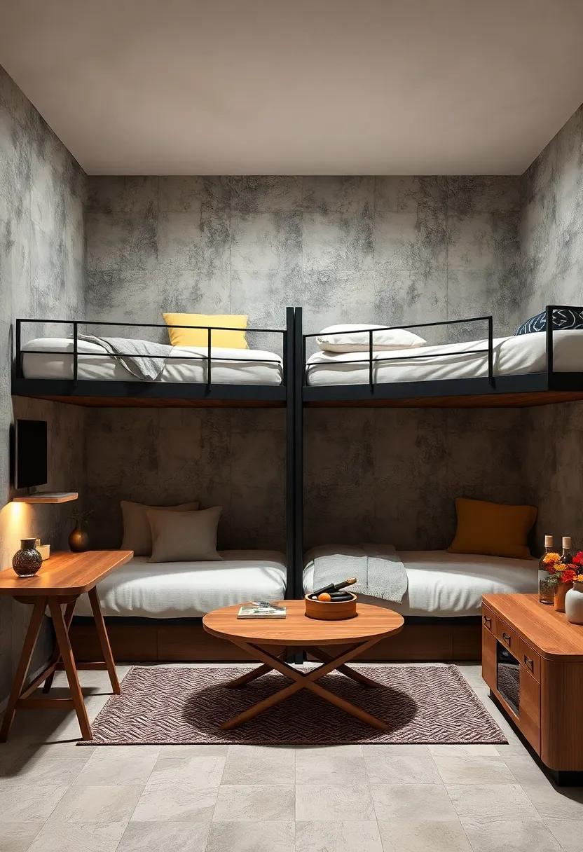 Personalized Wall Murals and Decals Enhancing the Character of Each Bunk Bed Space