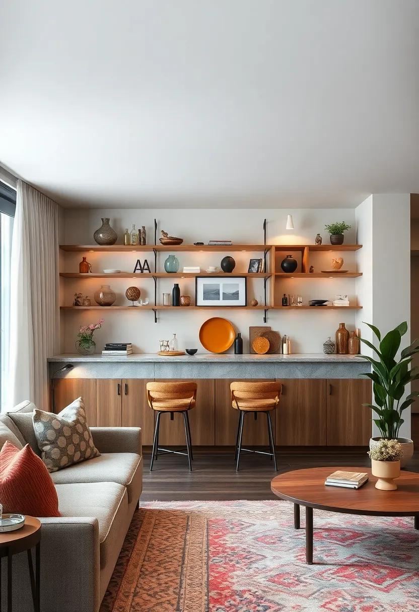 Incorporating Vintage and Modern Pieces for an Eclectic Graphical Display