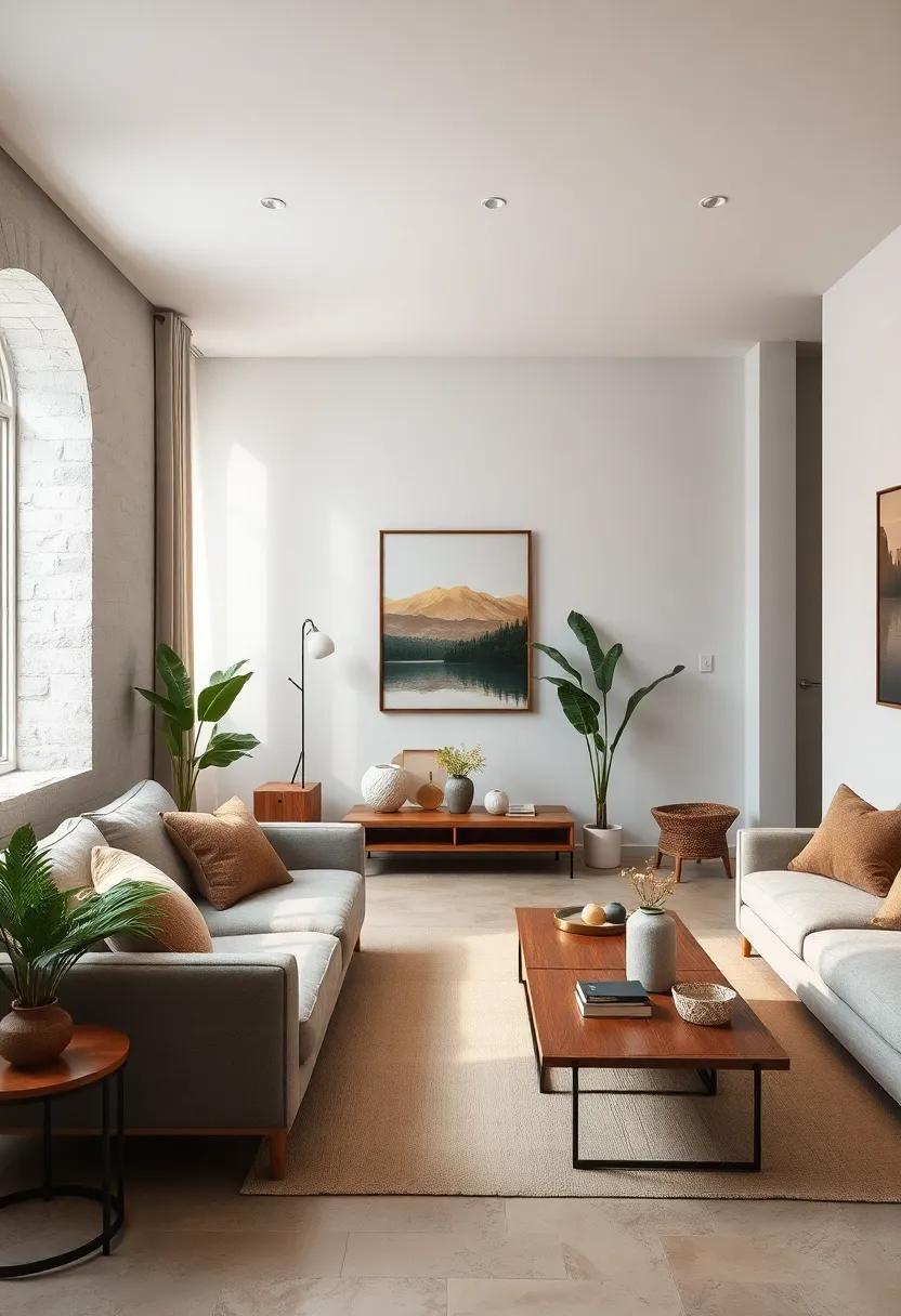 Minimalist Furniture Arrangements Maximizing Space and Encouraging Calm in Cozy Living Areas