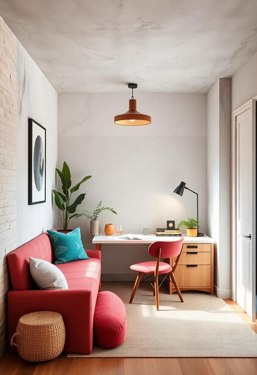 Chic Study Spaces Featuring Vintage Decor and Modern Accessories for Timeless Appeal