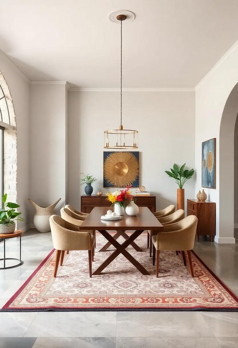 Incorporating Transitional Area Rugs Grounded By Classic Patterns And Modern Color Schemes