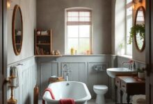 Timeless Charm: Embracing Vintage Bathrooms with Shabby Chic Flair