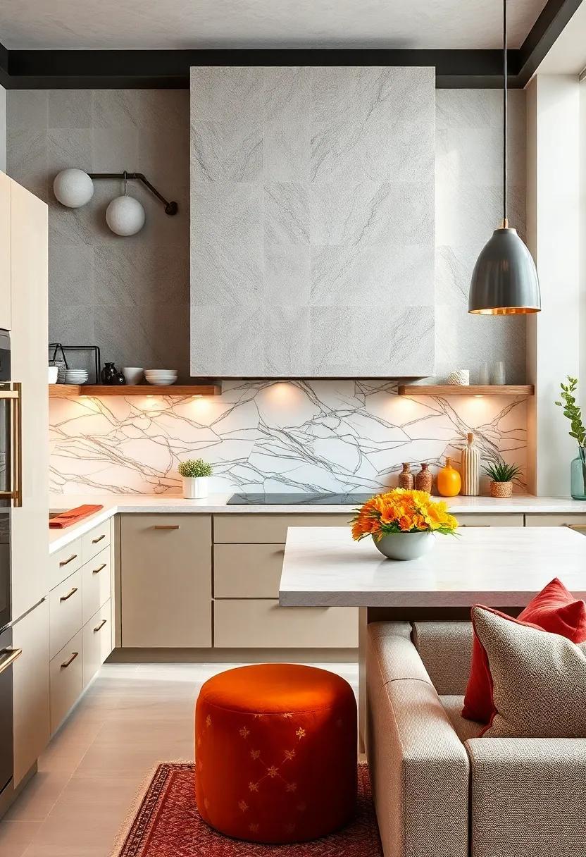 Elevate Your Space: Luxurious Kitchens Featuring Bold, Stunning Backsplashes