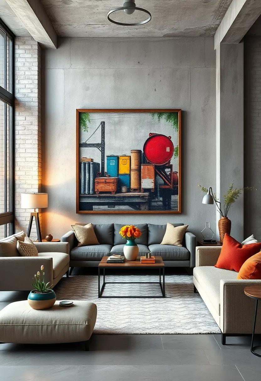 Surround Yourself with Urban Street Art Prints Framed by Distressed Wood and Steel Mesh Borders