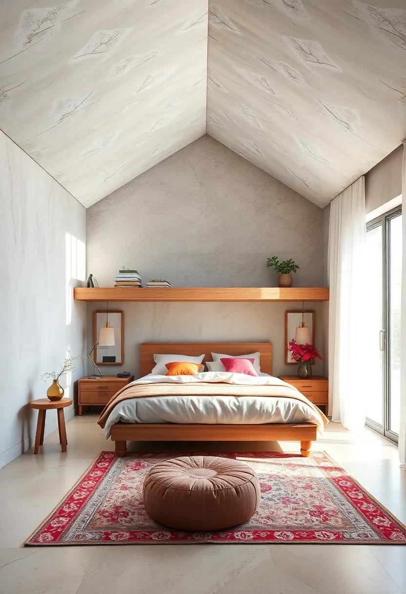 Creative Use Of Transparent Materials In Lofted Bed Frames To Enhance Light Flow And Visual Space