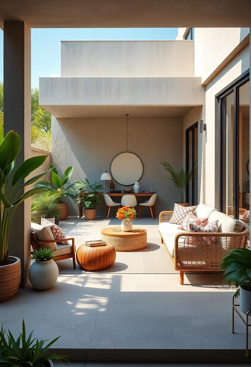 Cultivating a Balance Between Modern Minimalism and Warm Organic Elements to Invite Comfort and Style