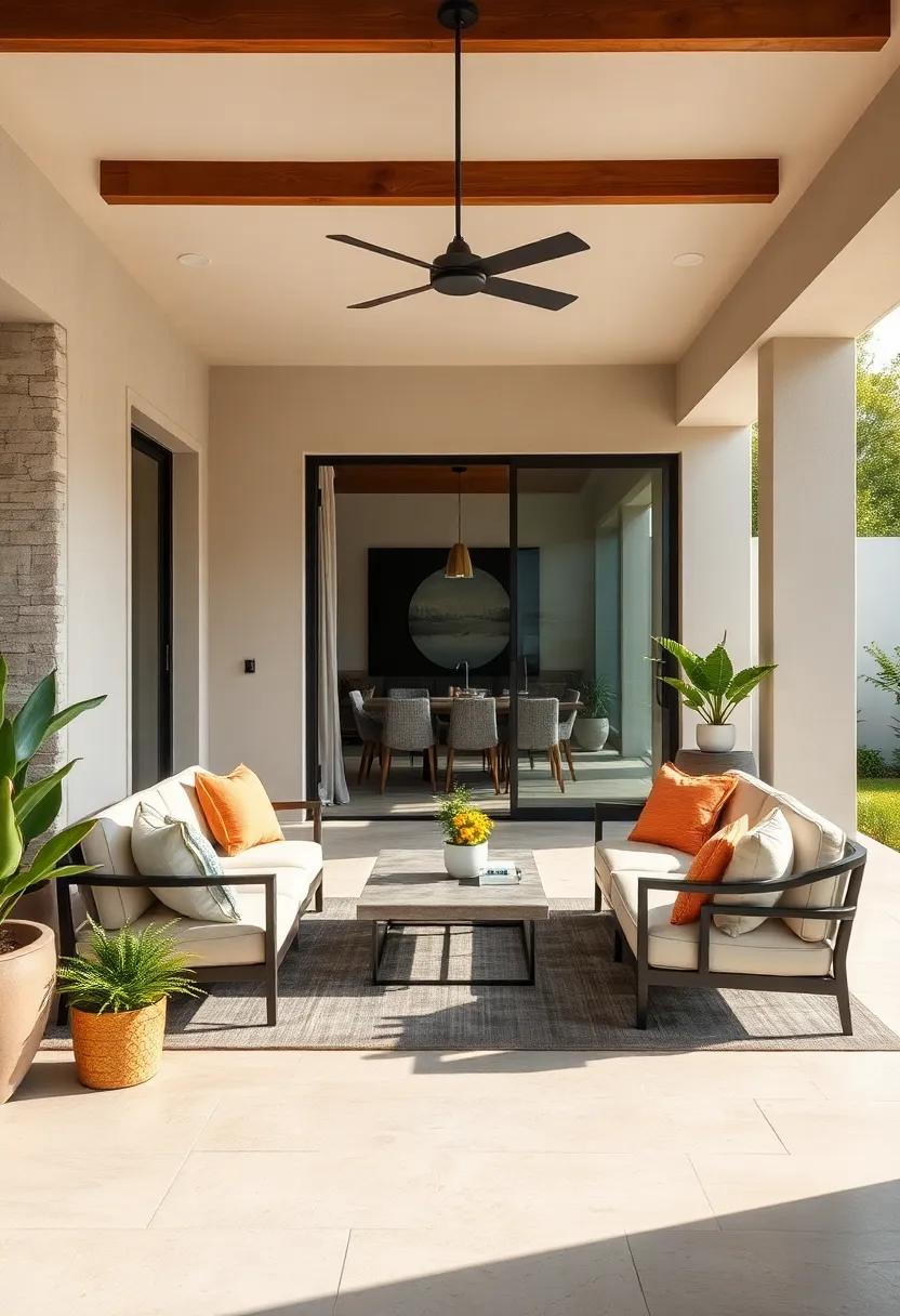 Elevating Outdoor Living with Seamless Transitions Between Indoor and Patio Areas Using Glass and Sliding Doors