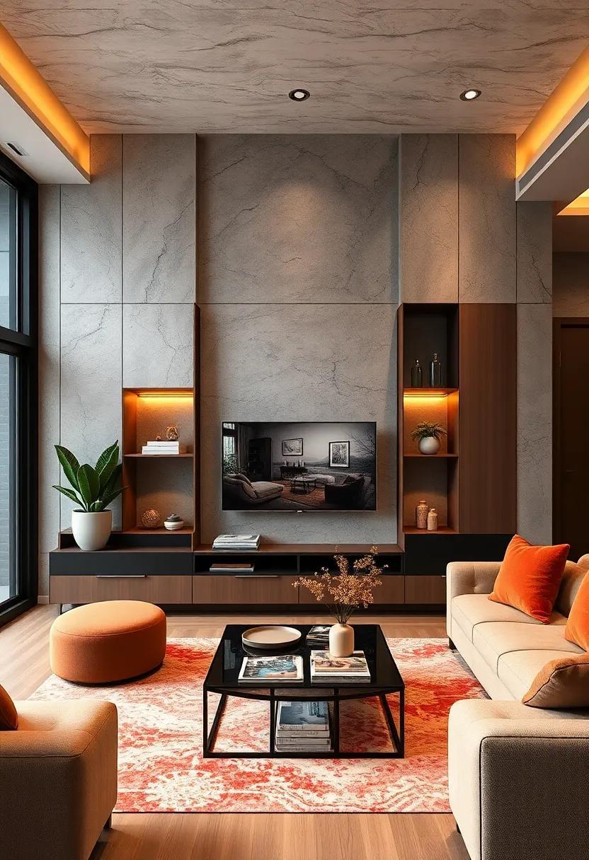 Maximizing Style and Space: Innovative Small Living Room Wall Unit Ideas