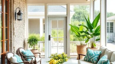 Breezy Elegance: Designing the Perfect Screened Porch for Your Beach House