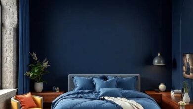 Elegant Navy Blue Bedroom Ideas: Timeless Luxury and Comfort Inspirations
