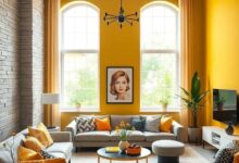 Balancing Hues: Designing a Stylish Yellow and Grey Gender-Neutral Room