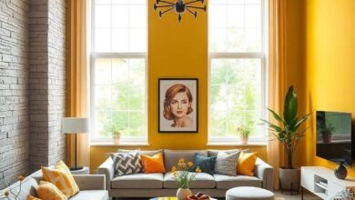 Balancing Hues: Designing a Stylish Yellow and Grey Gender-Neutral Room