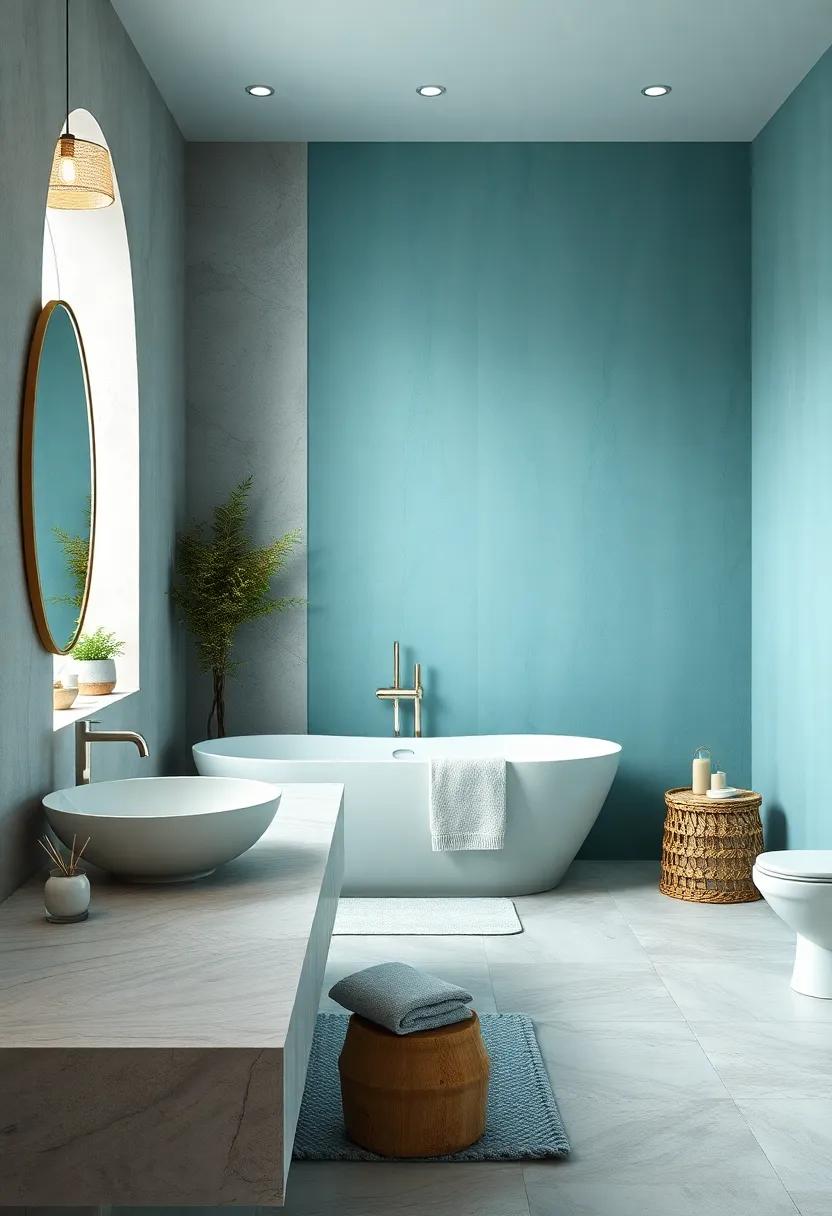 Serene Blues And Aqua Greens Transforming Bathrooms Into Calm Coastal Retreats