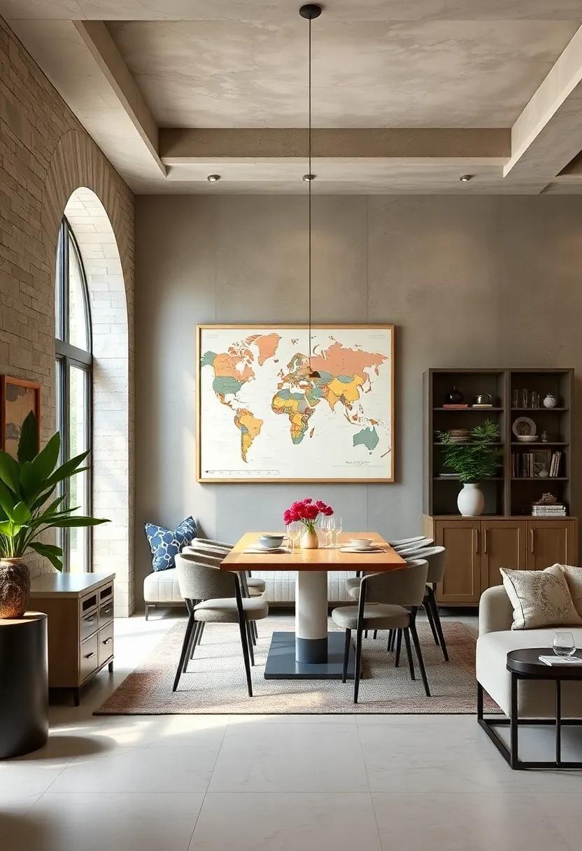 Illustrated Maps of Wine Regions or Food Capitals for the Culinarily Curious Decorator