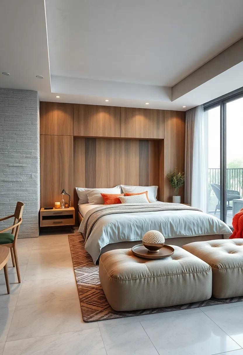 Blending Rustic and Modern Elements To Create Unique Convertible Bedrooms With Murphy Beds