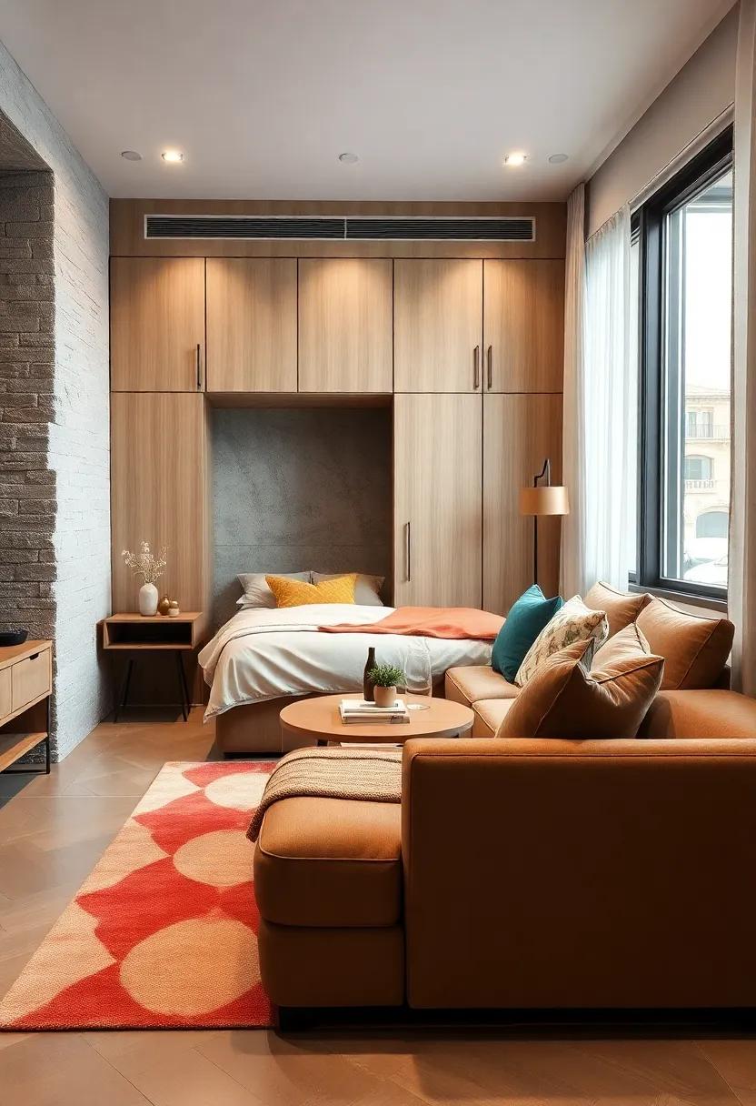 The Art of Combining Compact Sofas and Murphy Beds to Create Inviting Guest Spaces