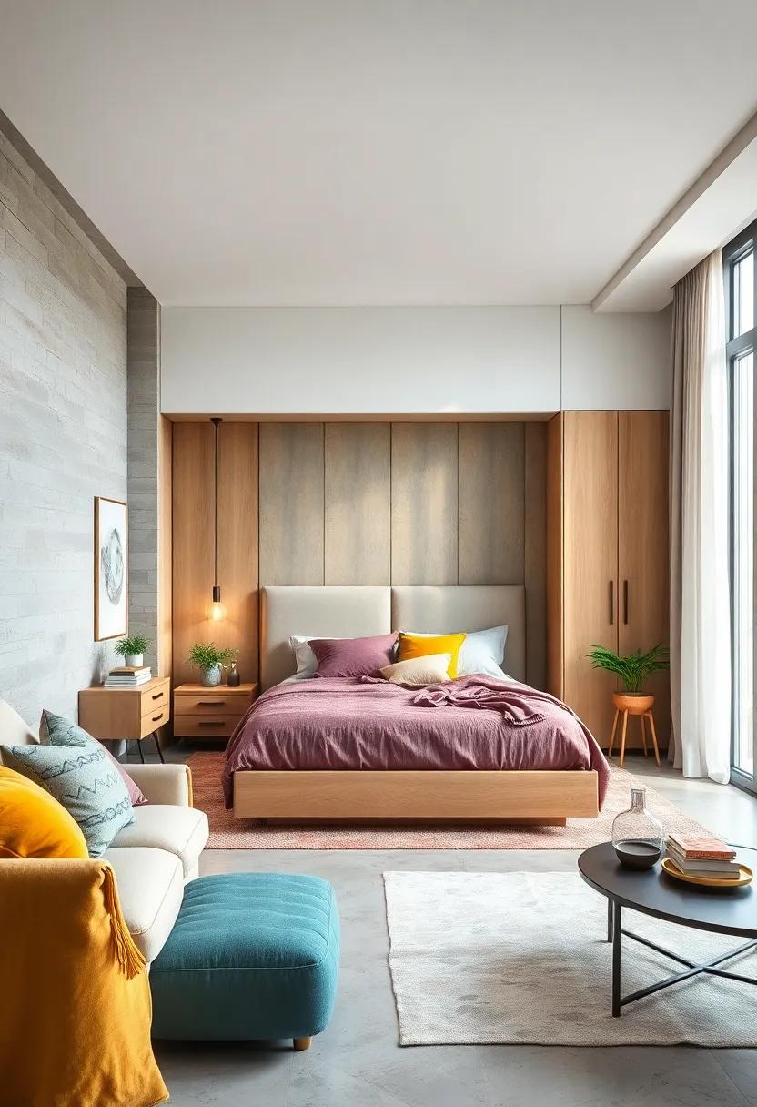 Sophisticated Storage Solutions Hidden Within Flexible Furniture to Declutter Bedroom Spaces