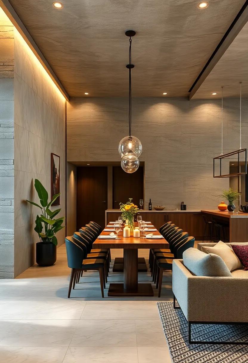 Lighting Designs That Enhance Multi-Functional Dining Areas With Ambiance and Practicality