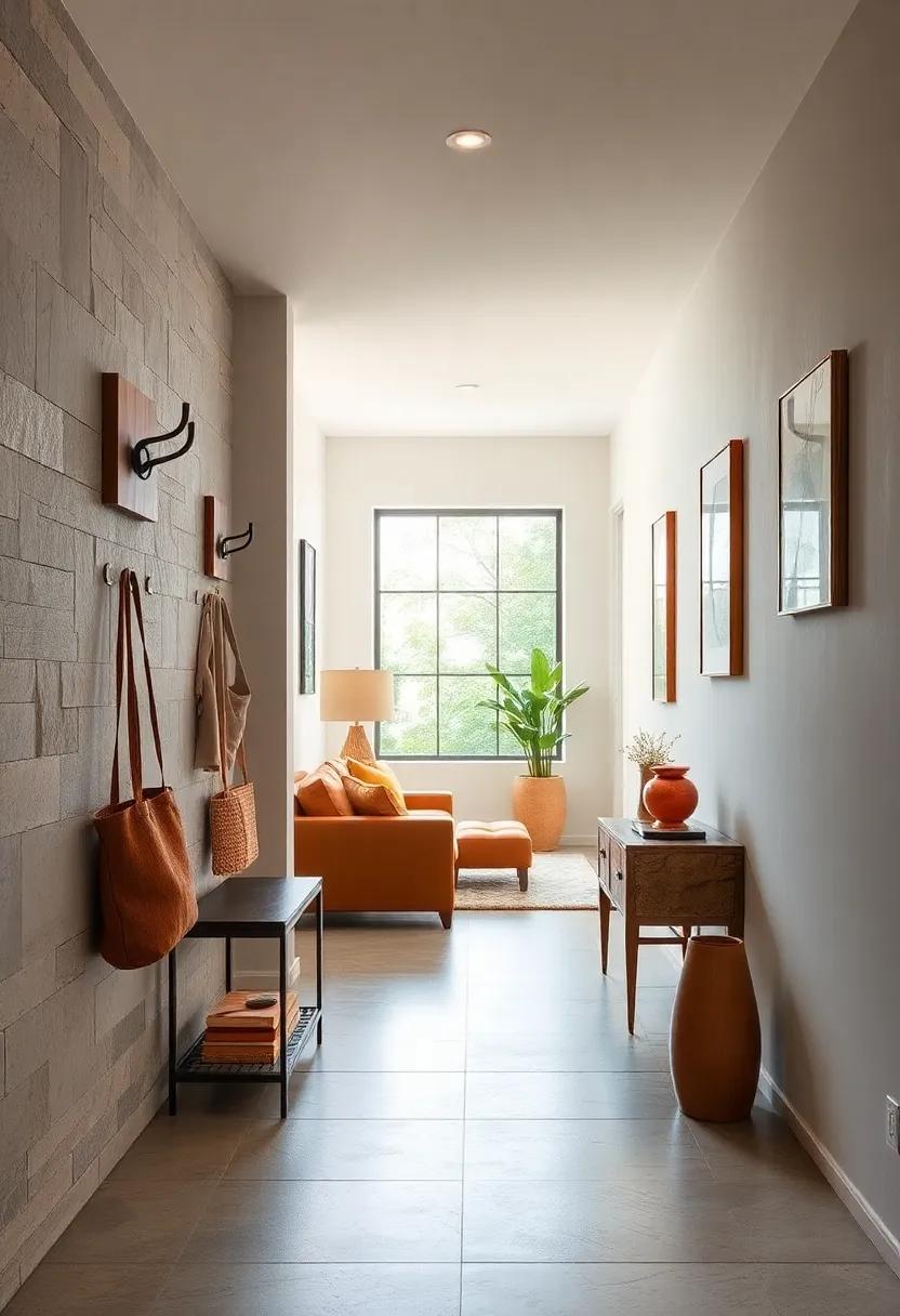 Artistic Hooks Designed as Sculptural Statements Transforming Hallway Functionality into Decor