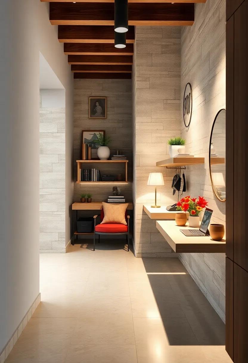 Expandable Wall-Mounted Desks Double as Writing Surfaces and Organization Hubs in Tight Spaces