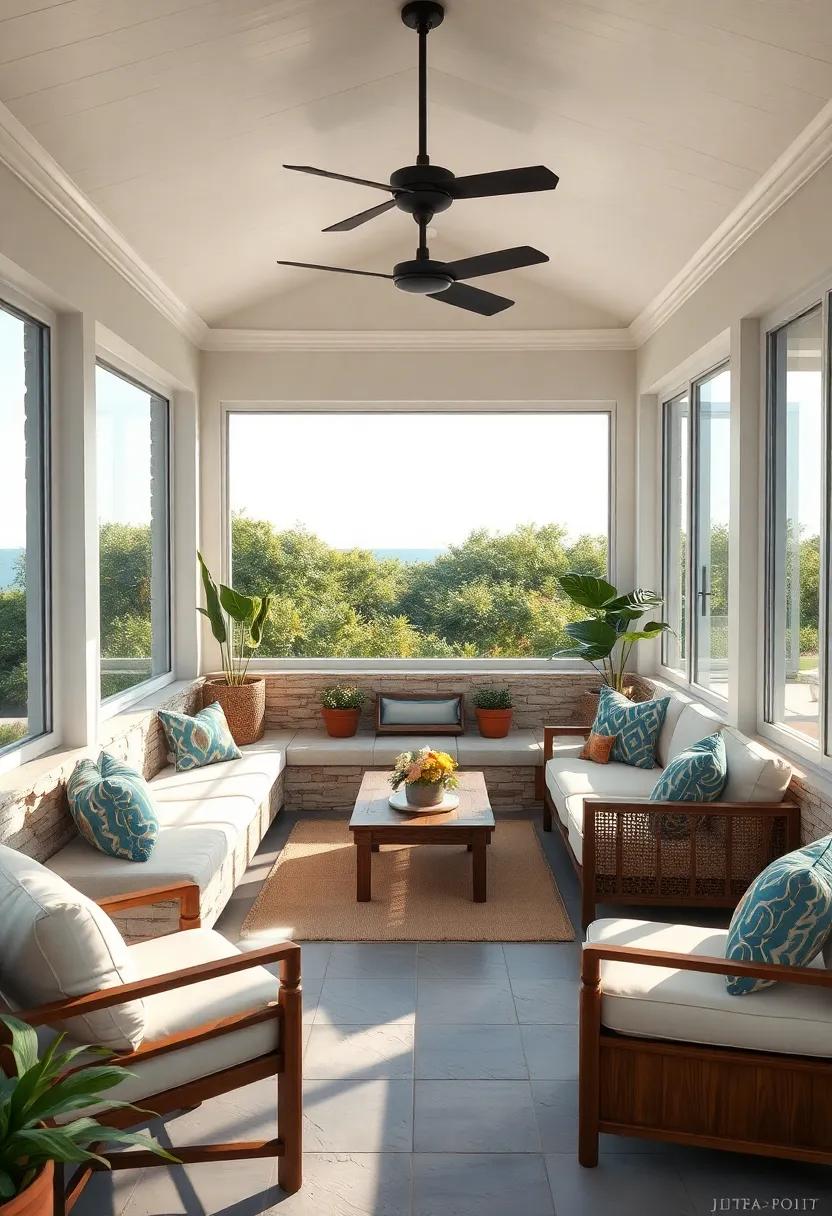 Crafting Custom Built-In Seating That Invites Lounging While Enjoying Ocean Breezes