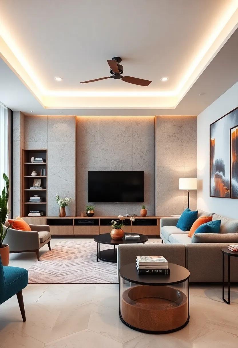 Blending Classic and Contemporary Styles in Wall Units For a Timeless Yet Fresh Look