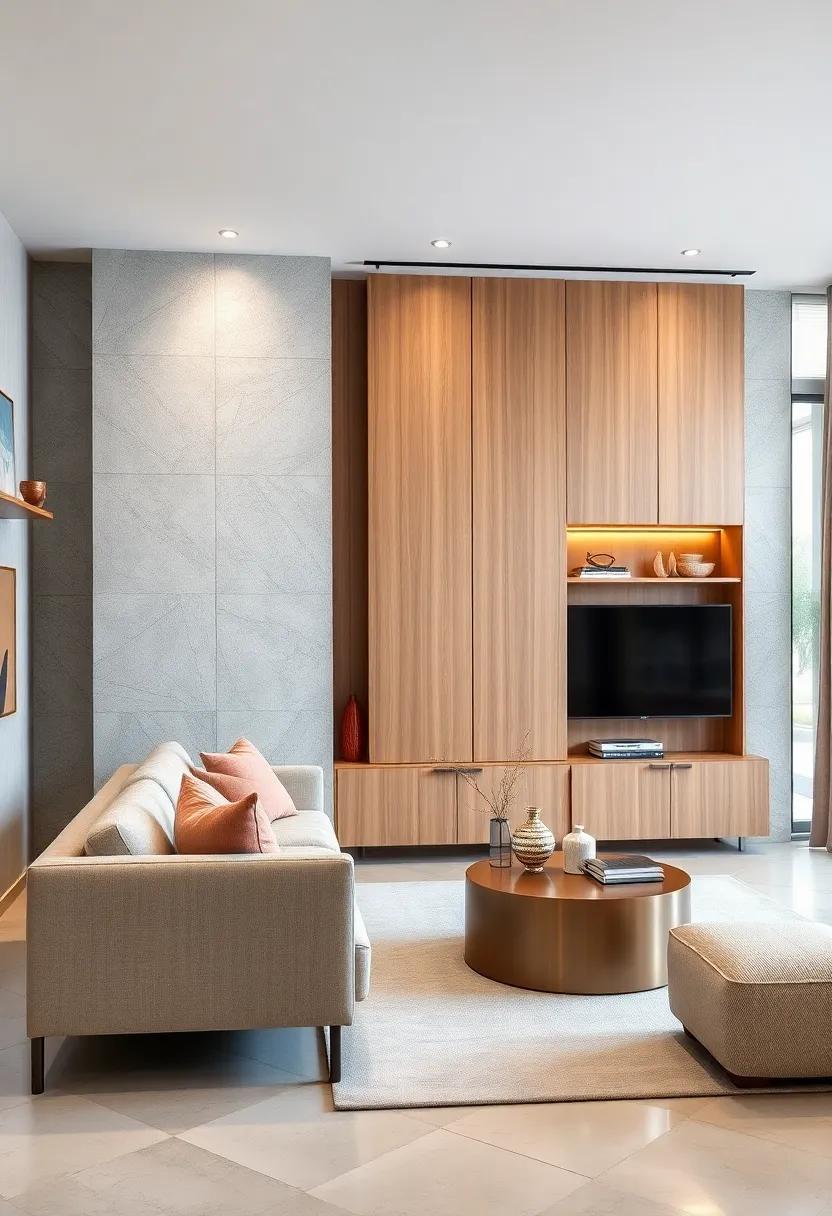 Incorporating Sliding Wall Panels That Hide Storage While Allowing Flexible Room Configurations