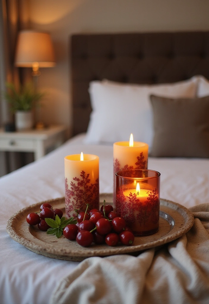 Cherry-Scented Candles