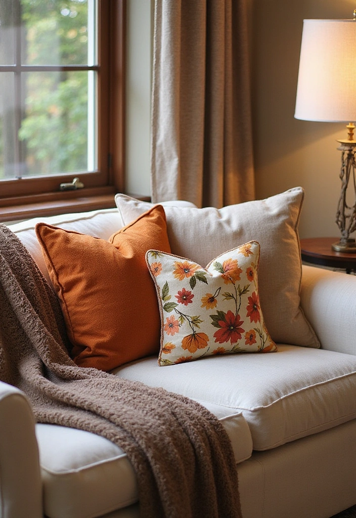 Warm and Inviting Fall Pillows