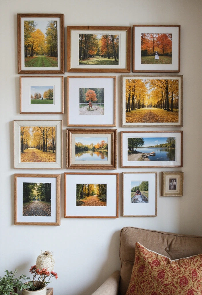 Dynamic Seasonal Photo Wall