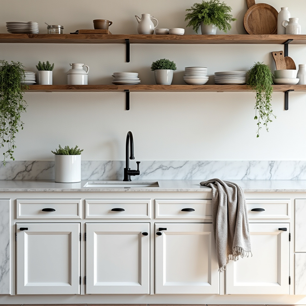 Farmhouse kitchen decor