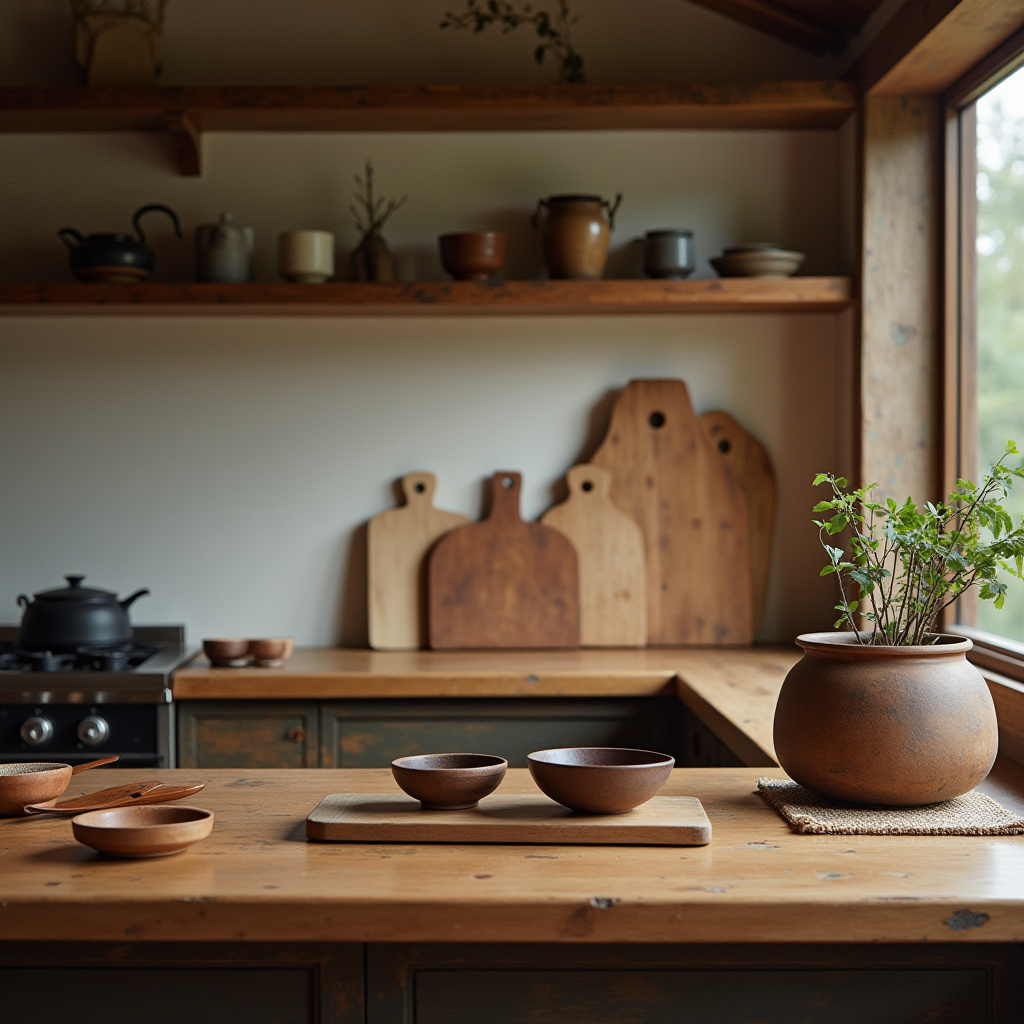 Japanese traditional kitchen