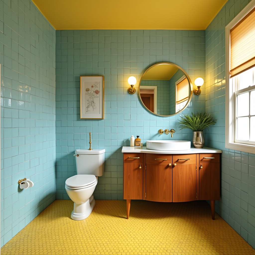 yellow and blue bathroom 8