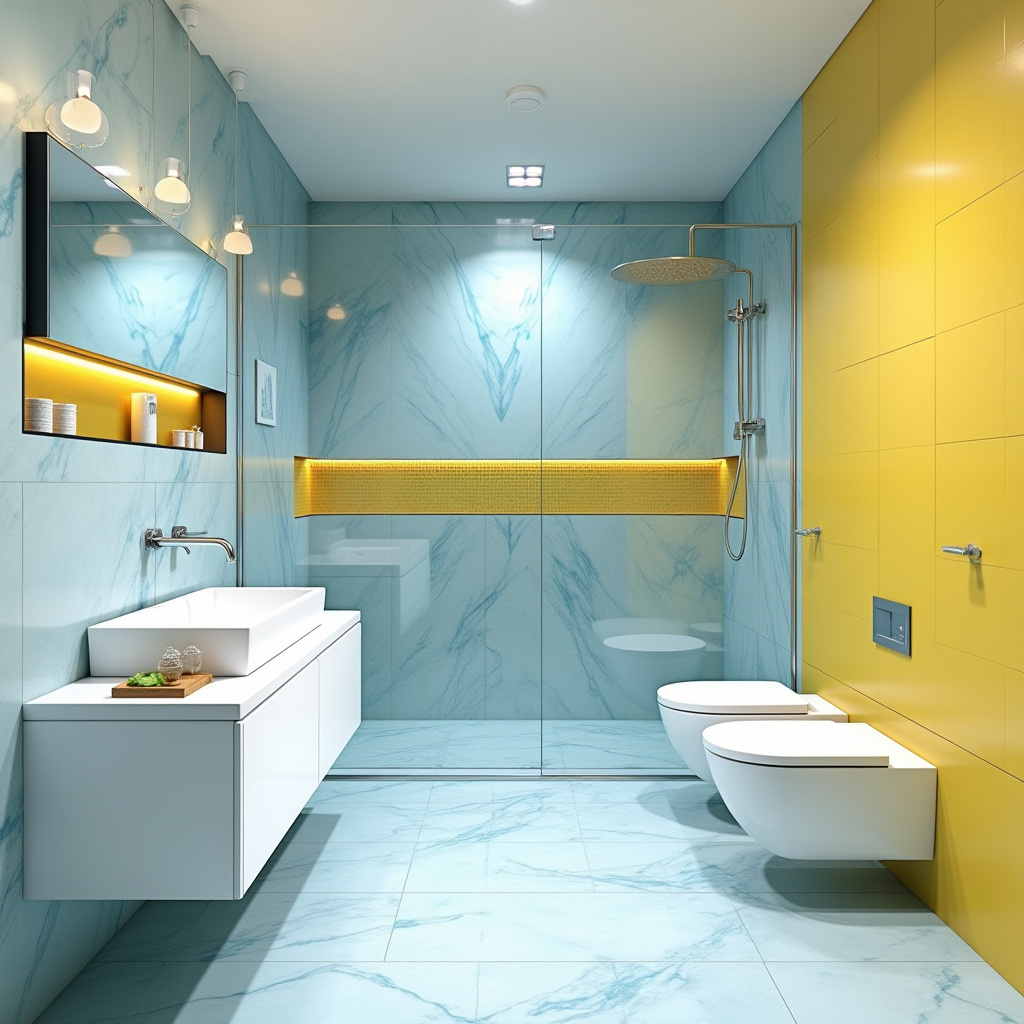 yellow and blue bathroom 16