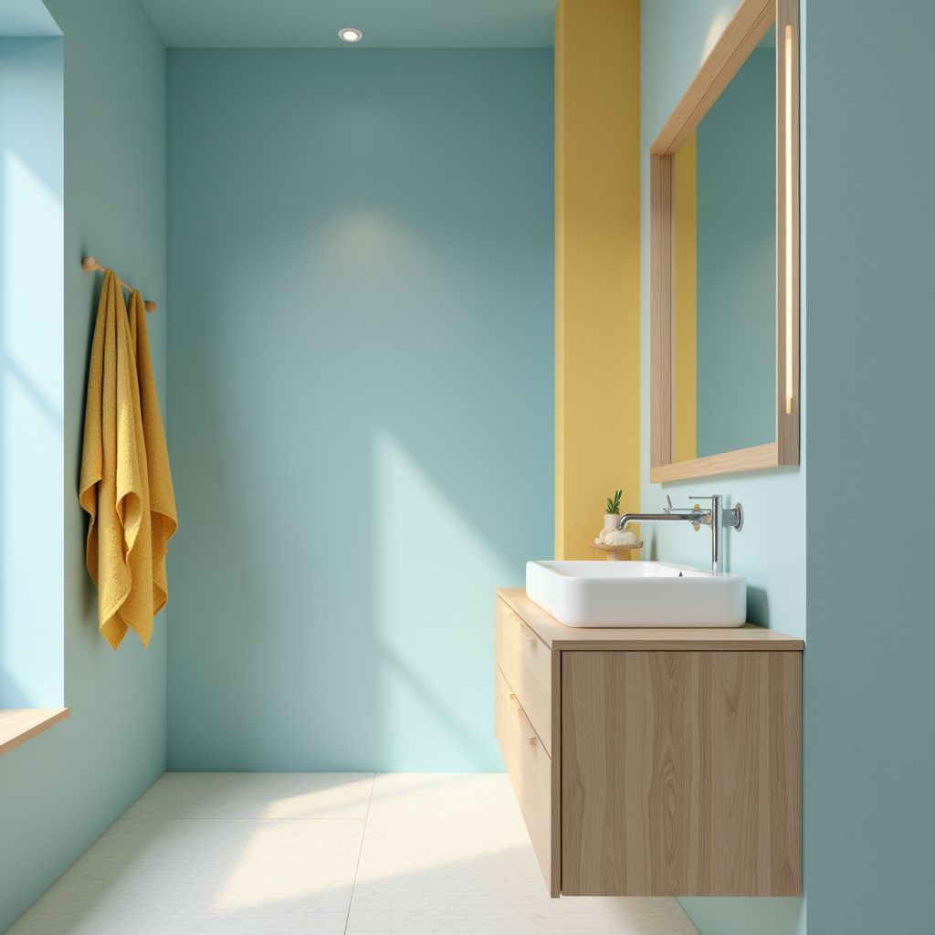 yellow and blue bathroom 30