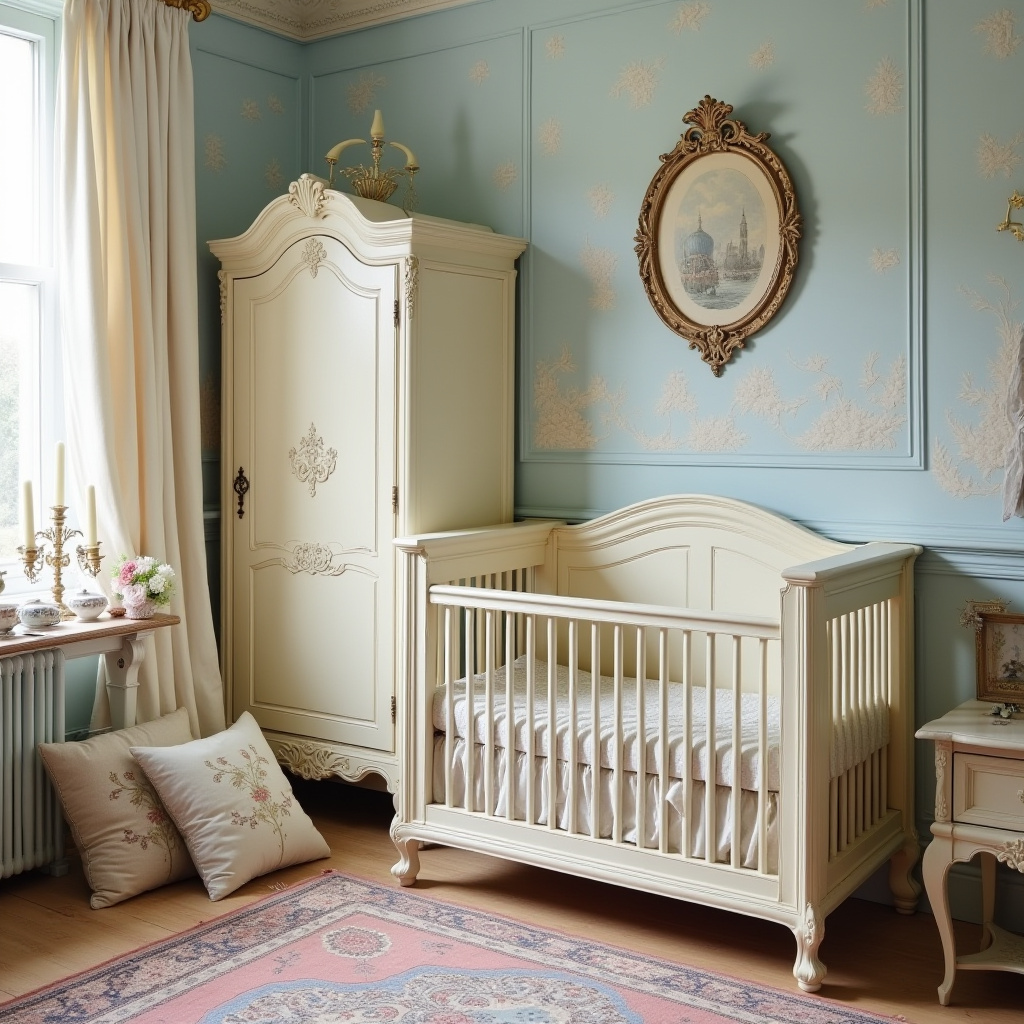 antique nursery decor 15