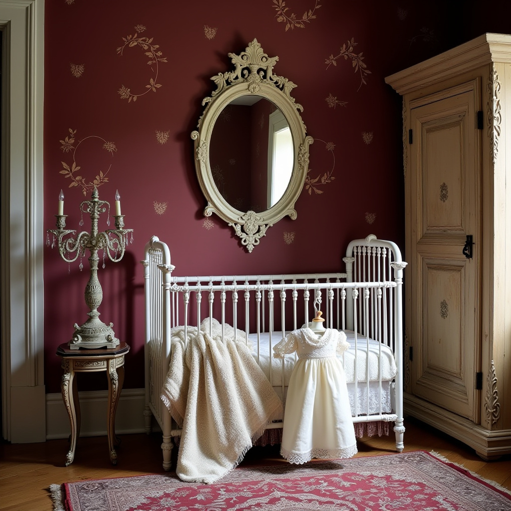 antique nursery decor 31