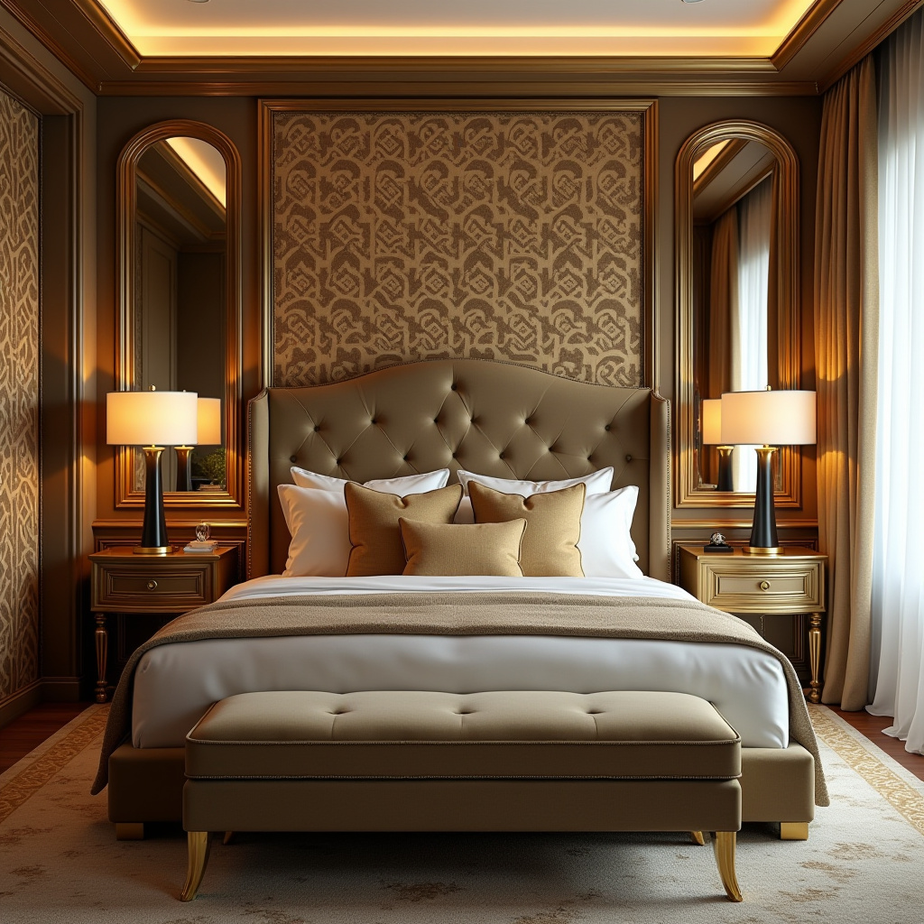 luxurious art deco design